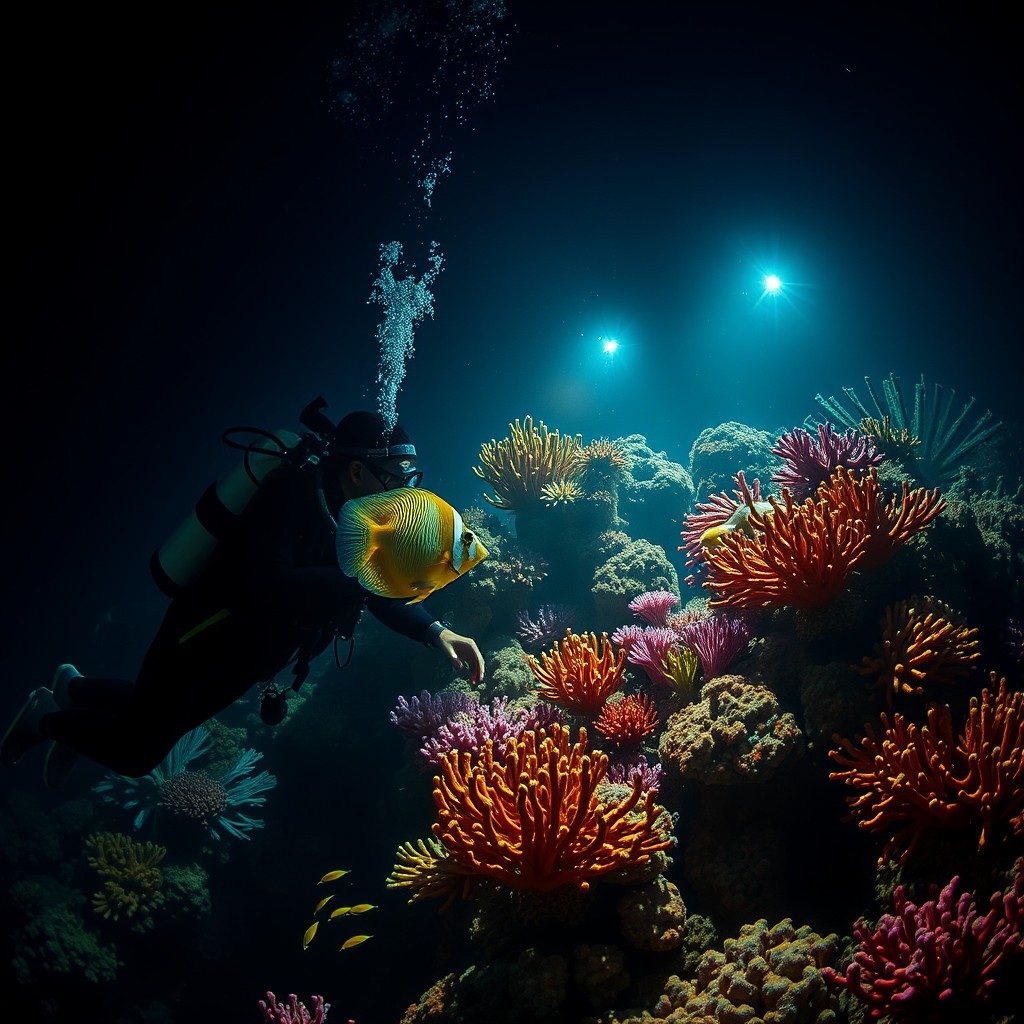 Night Scuba Diving
